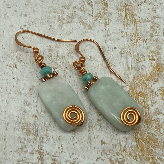 Stunning Amazonite Earrings