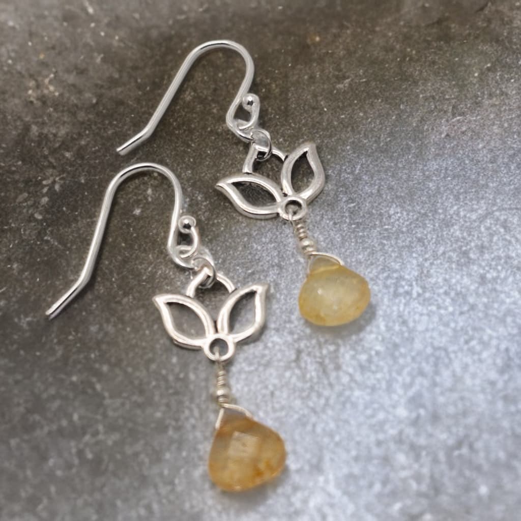 Citrine Dangle Earrings