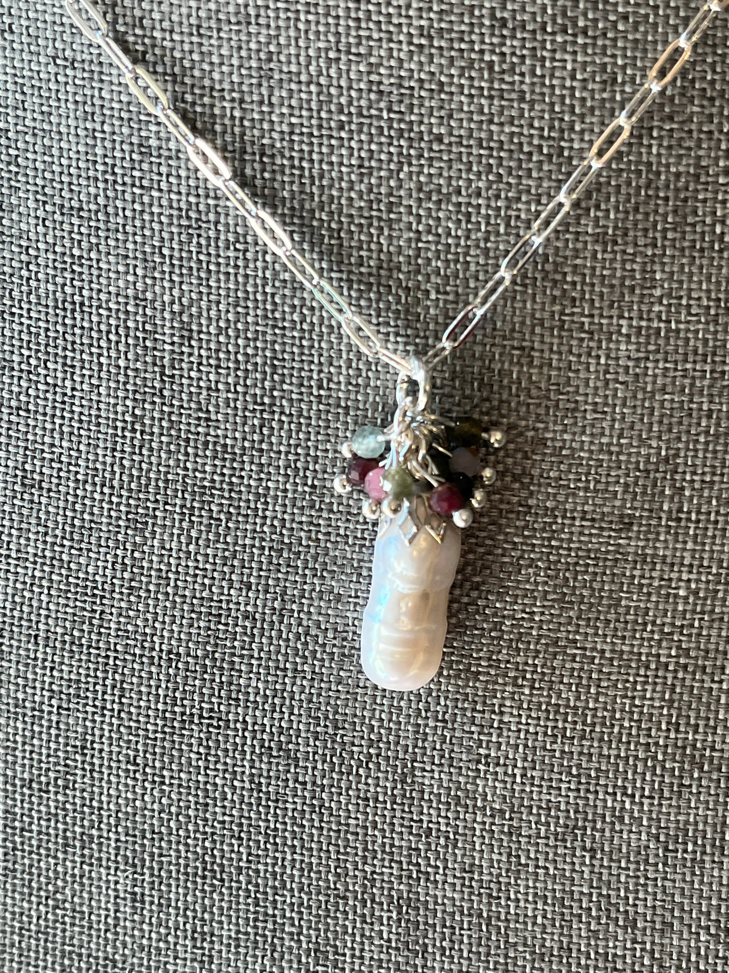 Biwa Pearl Necklace
