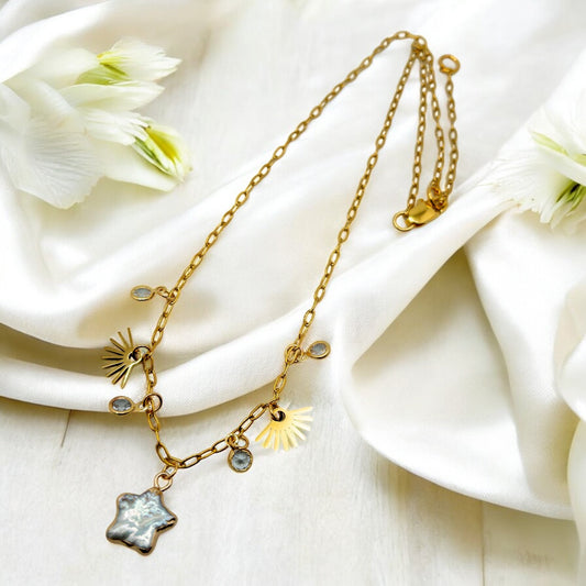 Sunshine Pearl Necklace