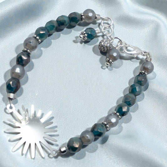 Czech Starburst Bracelet