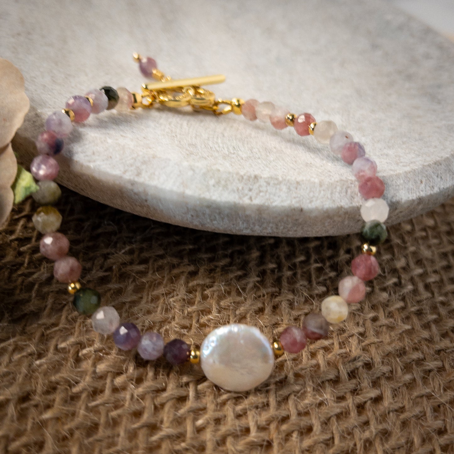 Tourmaline Heart Healing Bracelet