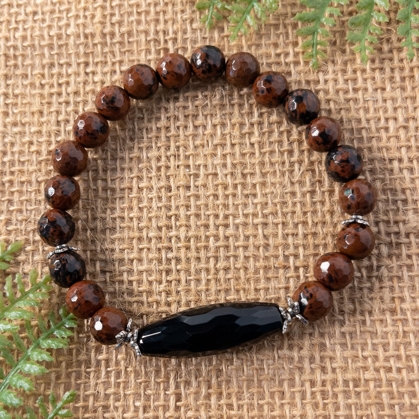 Agate Gemstone Bracelet