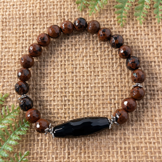 Agate Gemstone Bracelet