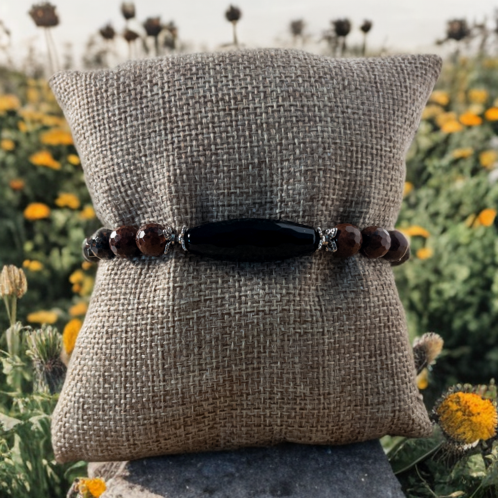 Agate Gemstone Bracelet