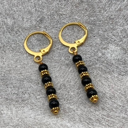 Black Onyx Dangles