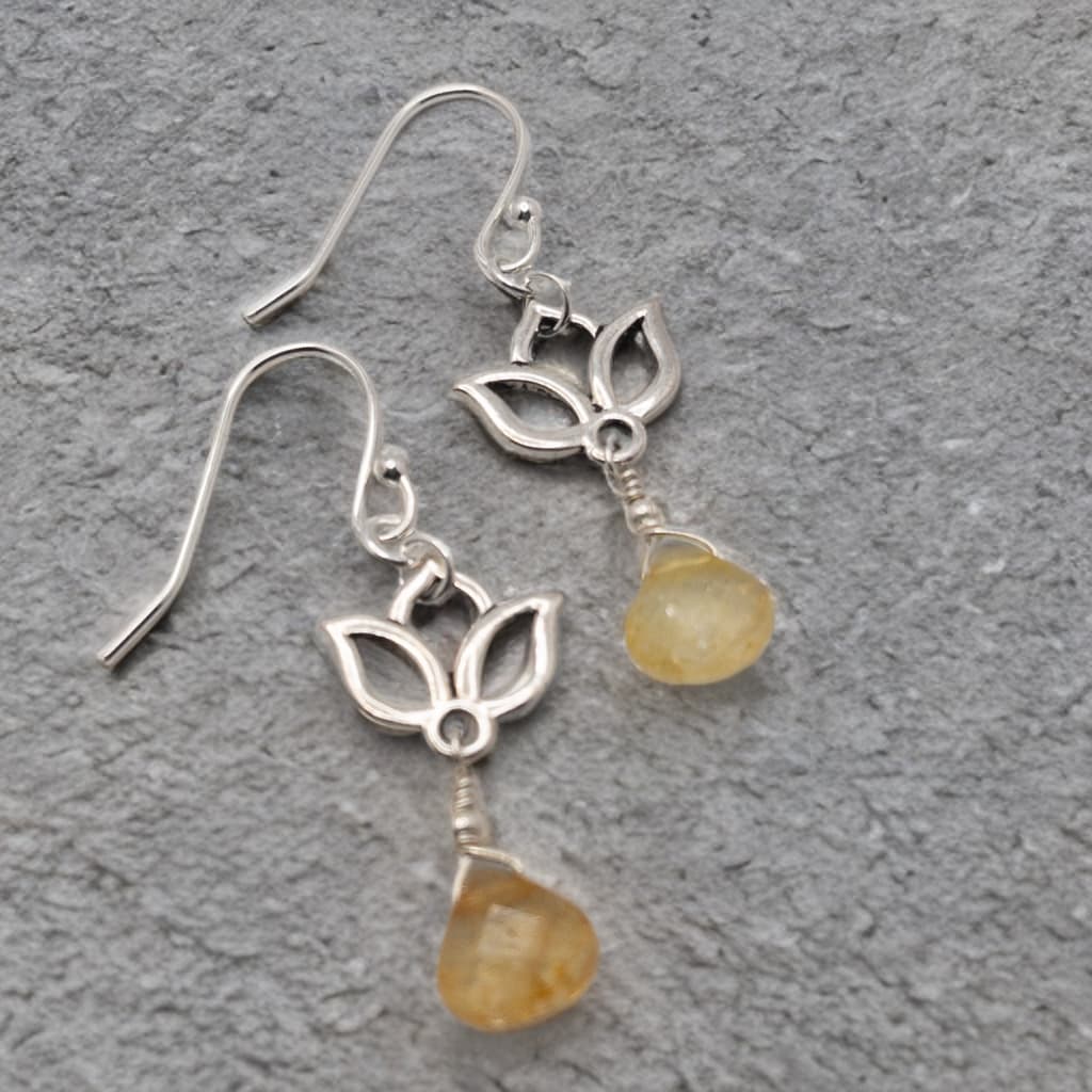Citrine Dangle Earrings