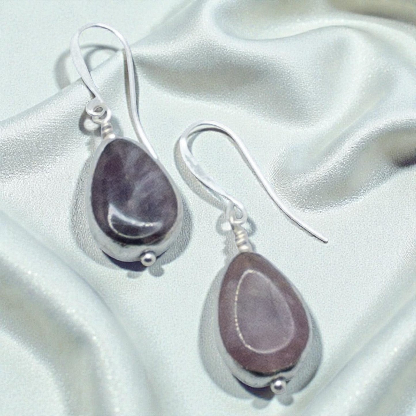 Amethyst TearDrop Earrings