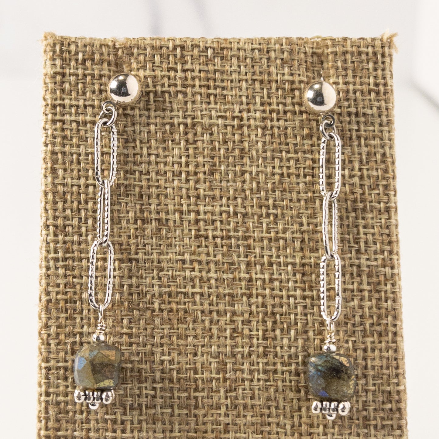 Labradorite Dangle Earrings