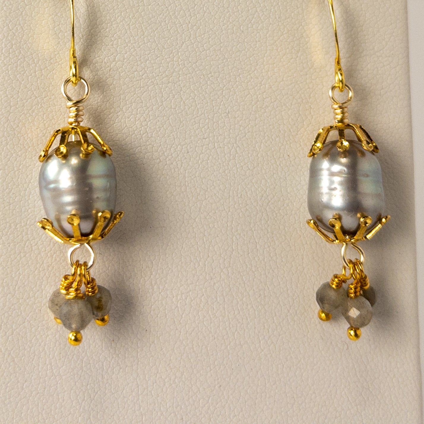 Freshwater Silver Pearl Earrings