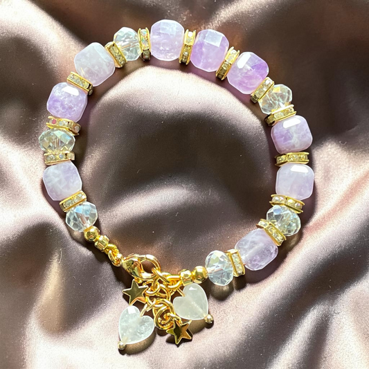 Amethyst Jade Bracelet