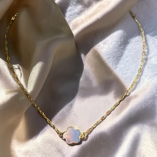 Paperclip Clover Necklace