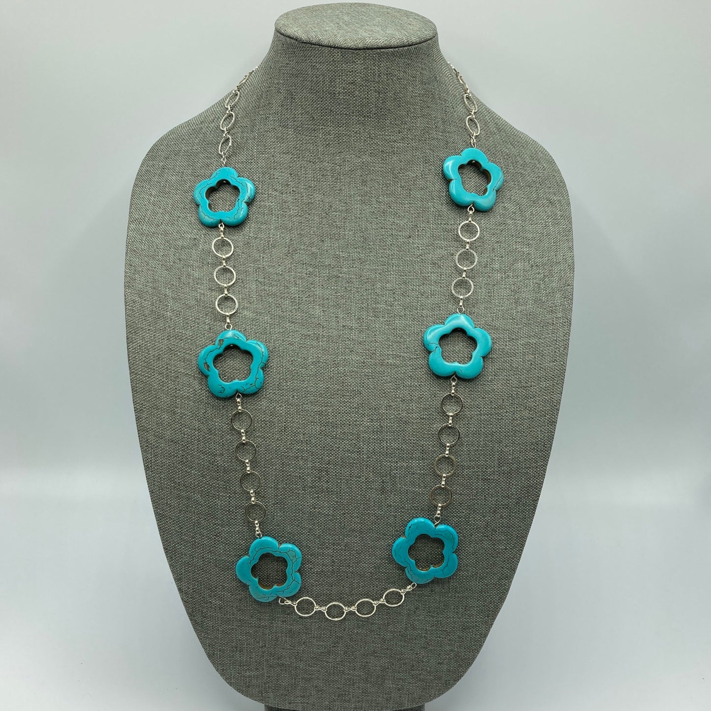 Turquoise Long Necklace